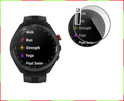 HIDEOUS Edge To Edge Screen Guard for GARMIN APPROACH S70(Pack of 1)