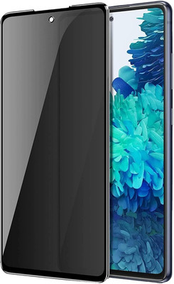 Bulkwala Edge To Edge Tempered Glass for Samsung Galaxt S21 Plus 5G Privacy Tempered Glass, PRODUCTS for Samsung Galaxt S21 Plus 5G Edge to Edge Anti Spy Privacy Tempered Glass with Easy Installation Kit | Black (Pack of 1)(Pack of 1)