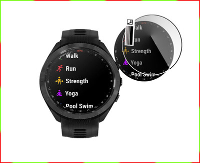 HIDEOUS Edge To Edge Screen Guard for GARMIN APPROACH S70(Pack of 1)