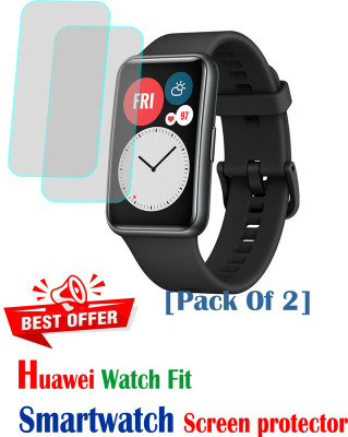 RapTag Edge To Edge Screen Guard for V2B:-Huawei Watch Fit(Pack of 2)