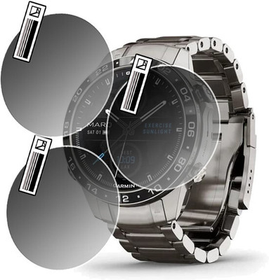 HIDEOUS Edge To Edge Screen Guard for Garmin MARQ Aviator Gen 2(Pack of 3)