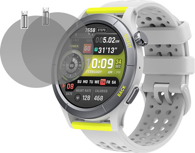 hirdesh Edge To Edge Screen Guard for Amazfit Cheetah(Pack of 2)