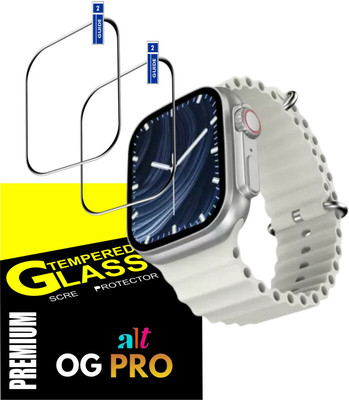 FINCH Edge To Edge Screen Guard for ALT OG PRO NEW BLUETOOTH CALLING BT. SMART WATCH(Pack of 2)