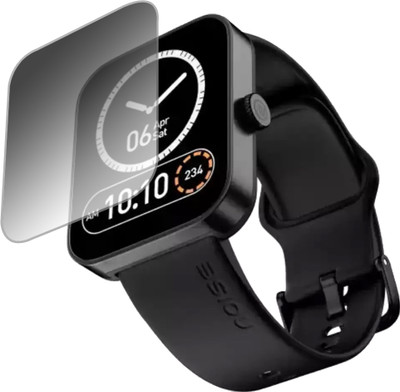 ejzatex Edge To Edge Screen Guard for NOISE COLORFIT CALIBER 2 BUZZ SMARTWATCH(Pack of 1)
