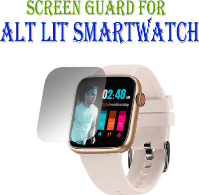 EJZATI Edge To Edge Screen Guard for ALT LIT SMARTWATCH(Pack of 1)