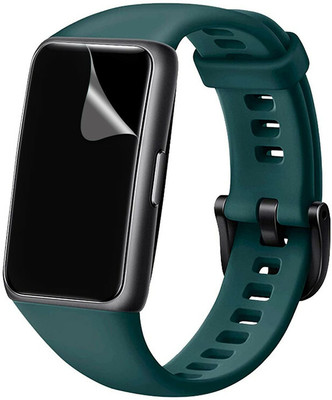RapTag Edge To Edge Screen Guard for Yny Huawei Band 6 [TPU](Pack of 2)