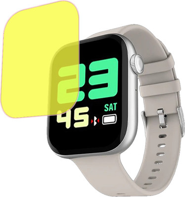 ejzatex Edge To Edge Screen Guard for FIRE BOLTT FIGHTER SMARTWATCH(Pack of 1)