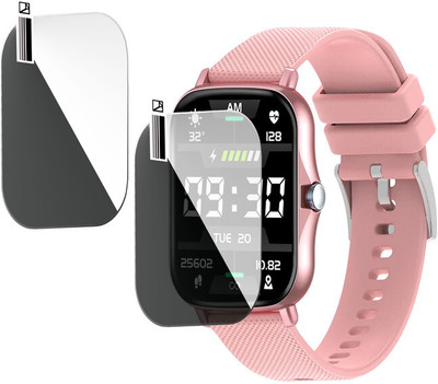 daffin Edge To Edge Screen Guard for pTron Pulsefit F21 Plus(Pack of 2)