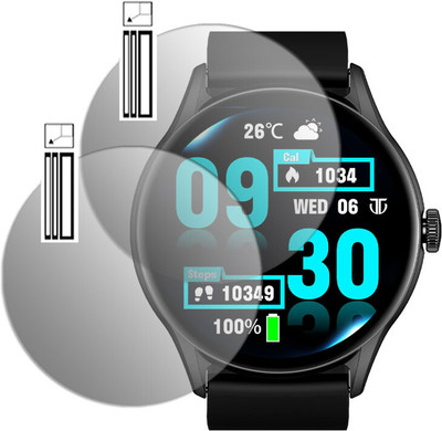 DOUMOF Nano Glass for Titan Evoke SMARTWATCH(Pack of 2)