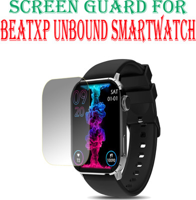 EJZATI Edge To Edge Screen Guard for BEATXP UNBOUND SMARTWATCH(Pack of 1)