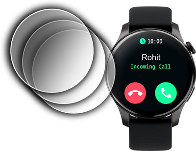 ejzatex Edge To Edge Screen Guard for TITAN TALK SMARTWATCH(Pack of 3)