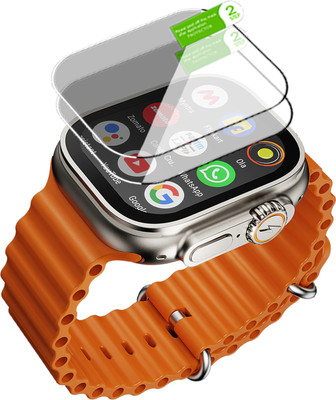 daffin Edge To Edge Screen Guard for Fire_Boltt_4G_Pro Smartwatch(Pack of 2)