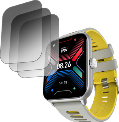 ejzatex Edge To Edge Screen Guard for NOISE HRX SPRINT SMARTWATCH(Pack of 3)
