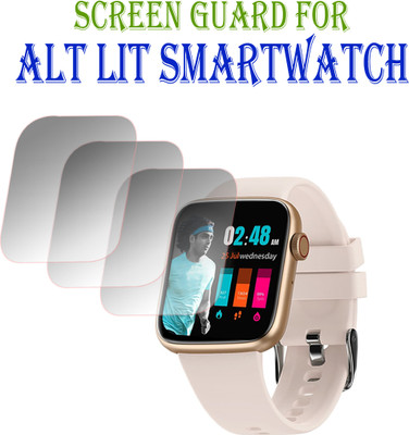 EJZATI Edge To Edge Screen Guard for ALT LIT SMARTWATCH(Pack of 3)