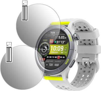 YCHROZE Edge To Edge Screen Guard for Amazfit Cheetah(Pack of 2)