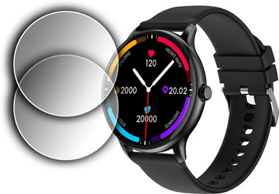ejzatex Edge To Edge Screen Guard for FIRE BOLTT PHOENIX PRO SMARTWATCH(Pack of 2)