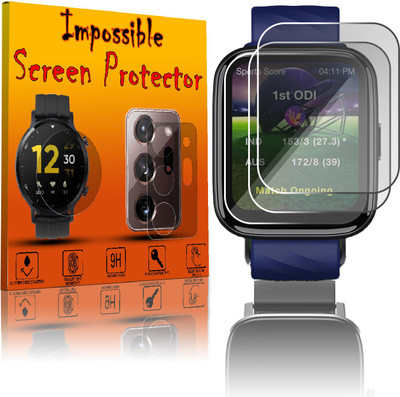 FCS Edge To Edge Screen Guard for Watch Wave Pro(Pack of 3)
