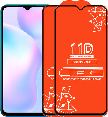 Qyist Edge To Edge Screen Guard for Redmi 9I Sport(Pack of 2)