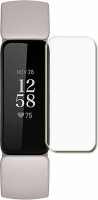 RapTag Edge To Edge Screen Guard for Fitbit Inspire 2 [Anti Scratch Yellow Tpu](Pack of 2)