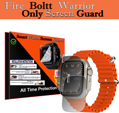 HIDEOUS Edge To Edge Screen Guard for Fire-Boltt Warrior(Pack of 2)