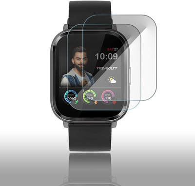 FCS Edge To Edge Screen Guard for Fire_Boltt Ninja 2 Max Smartwatch | Pack of 2(Pack of 2)
