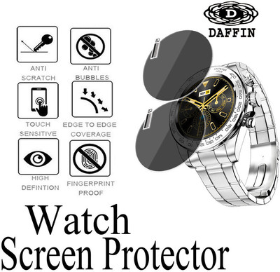 HIDEOUS Edge To Edge Screen Guard for Fire-Boltt Blizzard(Pack of 2)