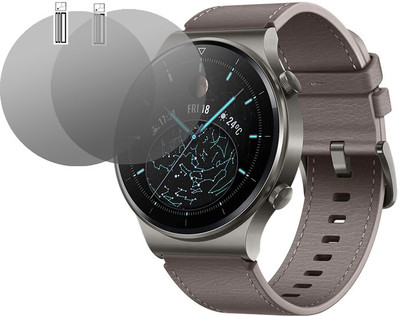 YCHROZE Edge To Edge Screen Guard for HUAWEI WATCH GT 2 Pro(Pack of 2)