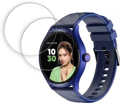MUTAALI Tempered Glass Guard for Cellecor AIR 1.52 inch smart watch(Pack of 2)