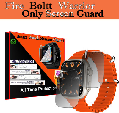 HIDEOUS Edge To Edge Screen Guard for Fire-Boltt Warrior(Pack of 2)