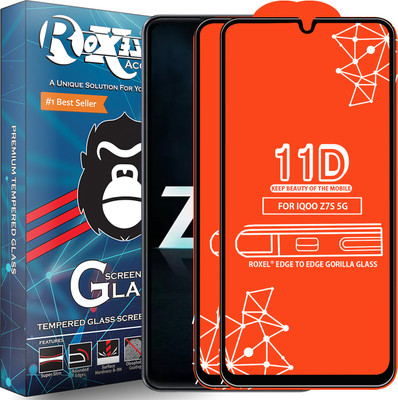 Roxel Edge To Edge Screen Guard for IQOO Z7S 5G(Pack of 2)
