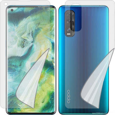 TELTREK Front and Back Screen Guard for OPPO FIND X2(Pack of 1)