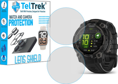 TELTREK Edge To Edge Screen Guard for Garmin Instinct 3 40mm(Pack of 2)
