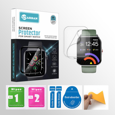 ARBAN Edge To Edge Screen Guard for Fitshot Connect 1.85 inch Smartwatch 2 PROTECTOR + 2 WIPES + 2 DUST REMOVAL STICKER + 1 WIPER(Pack of 2) ARBAN Edge To Edge Screen Guard for Fitshot Connect 1.85 inch Smartwatch 2 PROTECTOR + 2 WIPES + 2 DUST REMOVAL STICKER + 1 WIPER(Pack of 2)