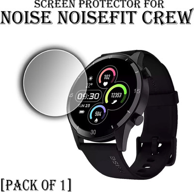 EJZATI Edge To Edge Screen Guard for NOISE NOISEFIT CREW SMARTWATCH(Pack of 1)