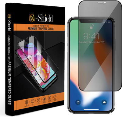 MS-Shield Edge To Edge Screen Guard for Apple iPhone X(Pack of 1)