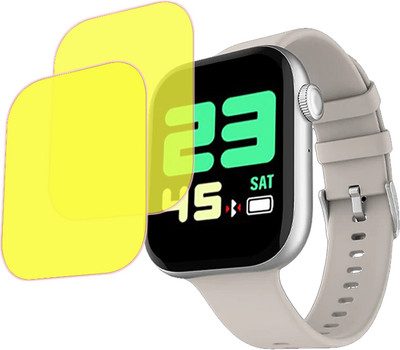 ejzatex Edge To Edge Screen Guard for FIRE BOLTT FIGHTER SMARTWATCH(Pack of 2)