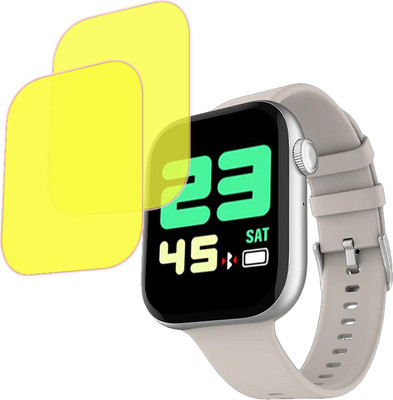 ejzatex Edge To Edge Screen Guard for FIRE BOLTT FIGHTER SMARTWATCH(Pack of 2)