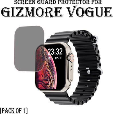 EJZATI Edge To Edge Screen Guard for GIZMORE VOGUE SMARTWATCH(Pack of 1)