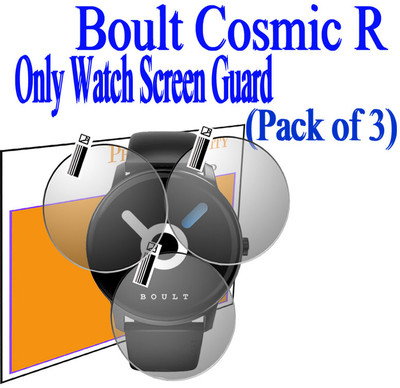 daffin Edge To Edge Screen Guard for Boult Cosmic R(Pack of 3)