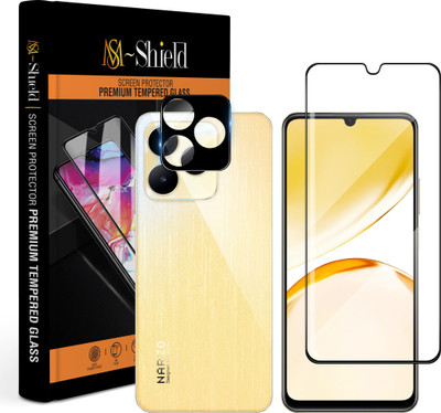 MS-Shield Edge To Edge Screen Guard for Realme Narzo N53, With Camera Lens Protector(Pack of 1)