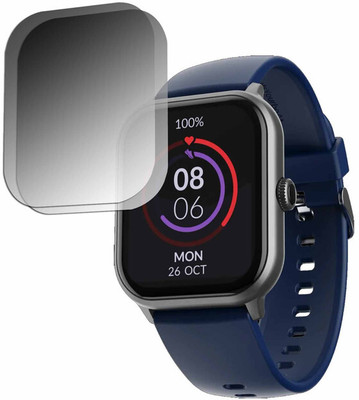 DOUMOF Edge To Edge Screen Guard for boAt Wave Spin Voice SMARTWATCH(Pack of 2)