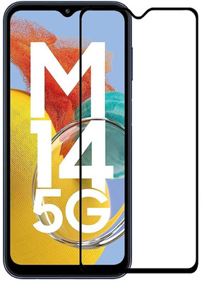 9H Edge To Edge Tempered Glass for Samsung Galaxy M14 5G, Samsung Galaxy F14 5G, Samsung Galaxy A14 5G (2023)-1(Pack of 1)