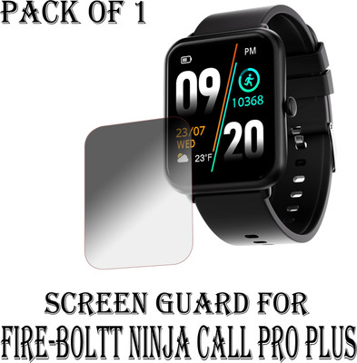 EJZATI Edge To Edge Screen Guard for FIRE BOLTT NINJA CALL PRO PLUS SMARTWATCH(Pack of 1)