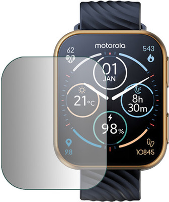 YCHROZE Edge To Edge Screen Guard for Motorola Moto Watch 200(Pack of 1)