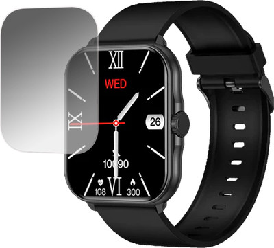 EJZATI Edge To Edge Screen Guard for FIRE BOLTT ETERNO SMARTWATCH(Pack of 1)