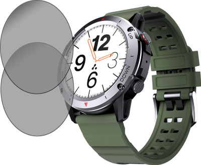 EJZATI Edge To Edge Screen Guard for AMBRANE WISE CREST SMARTWATCH(Pack of 2)