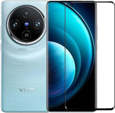FITSMART Edge To Edge Tempered Glass for vivo X100 5G(Pack of 1)