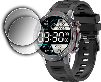 EJZATI Edge To Edge Screen Guard for FIRE BOLTT GRENADE SMARTWATCH, SCREEN GUARD(Pack of 2)