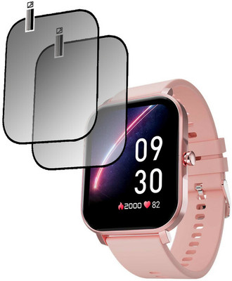 daffin Edge To Edge Screen Guard for fire boltt epic plus(Pack of 2)