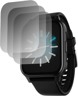 hirdesh Edge To Edge Screen Guard for BoAt Storm Connect Plus(Pack of 3)